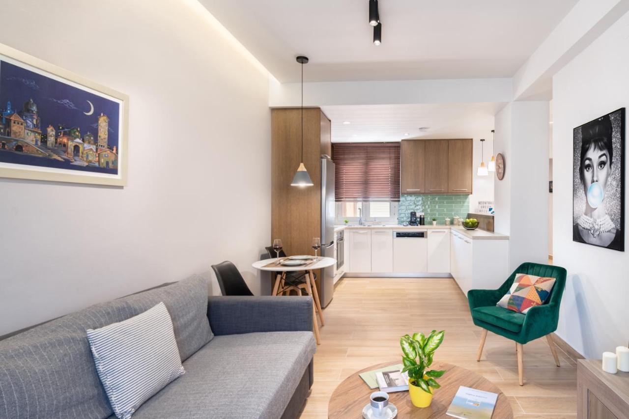 Central Green Apartment Ираклио Екстериор снимка