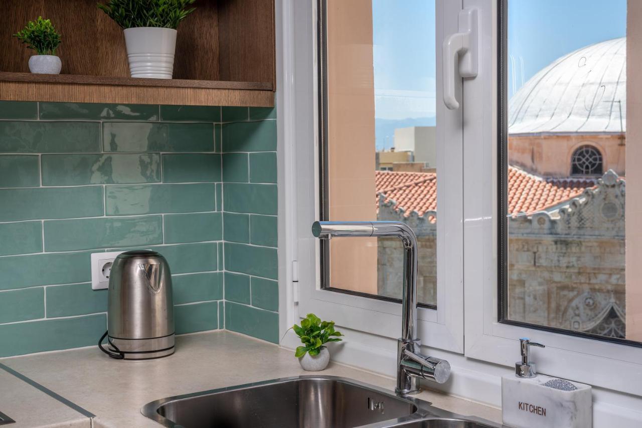 Central Green Apartment Ираклио Екстериор снимка